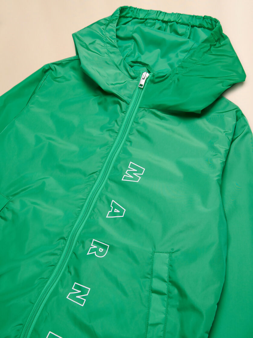 Pink windbreaker jacket with logo - Jackets - Image 3
