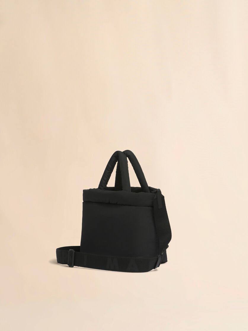 ブラック Puff スモールトートバッグ - ハンドバッグ - Image 2