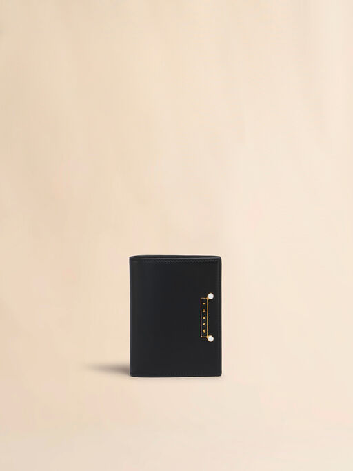 블랙 가죽 Envelope 2단 지갑 - 지갑