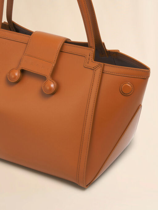 Light brown leather Mini Riviera Bag - Handbags