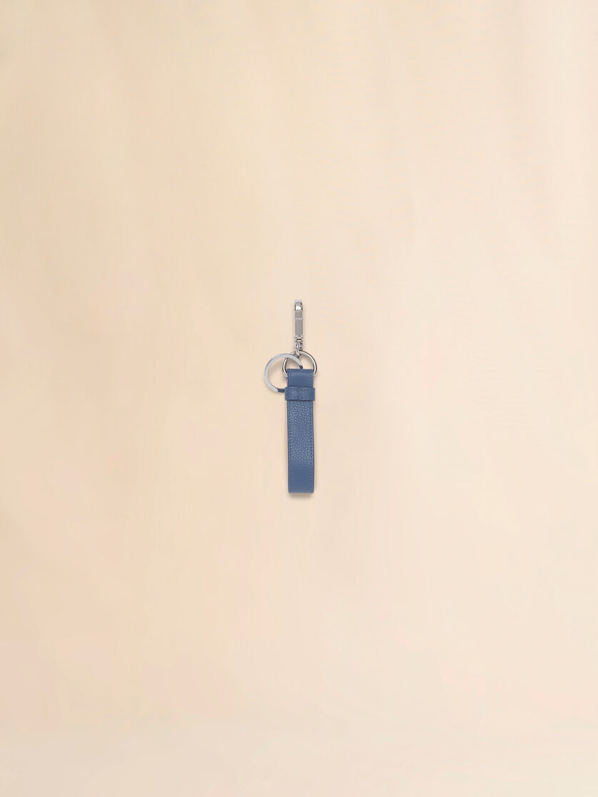 ブルー レザー製キーリング、Marni Mending入り, Image 2