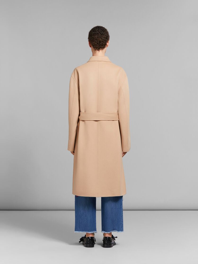 Camel wool and cashmere trench coat | Marni 