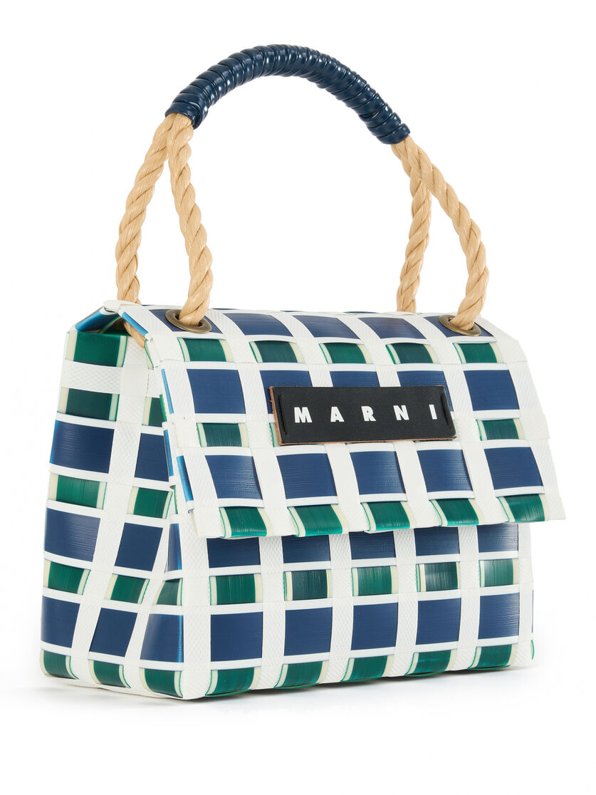 Deep blue MARNI MARKET shoulder bag | Marni