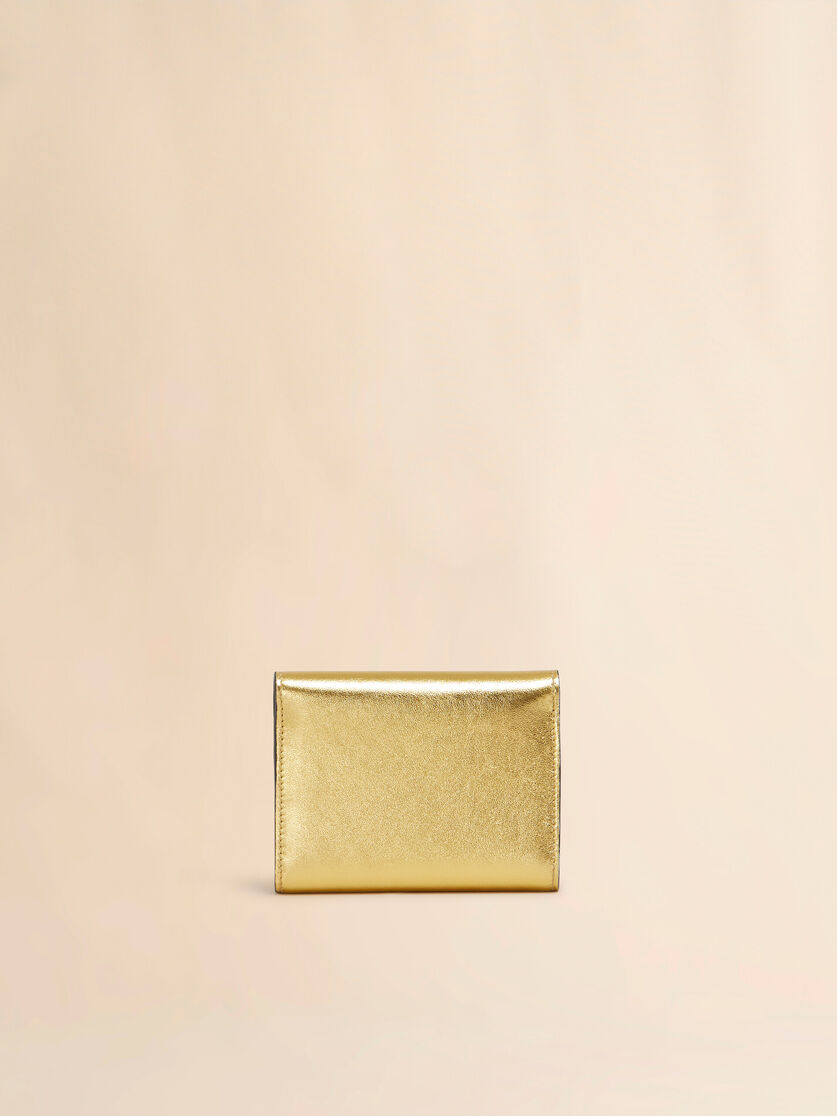 Silver leather Trunkaroo trifold wallet - Wallets - Image 3