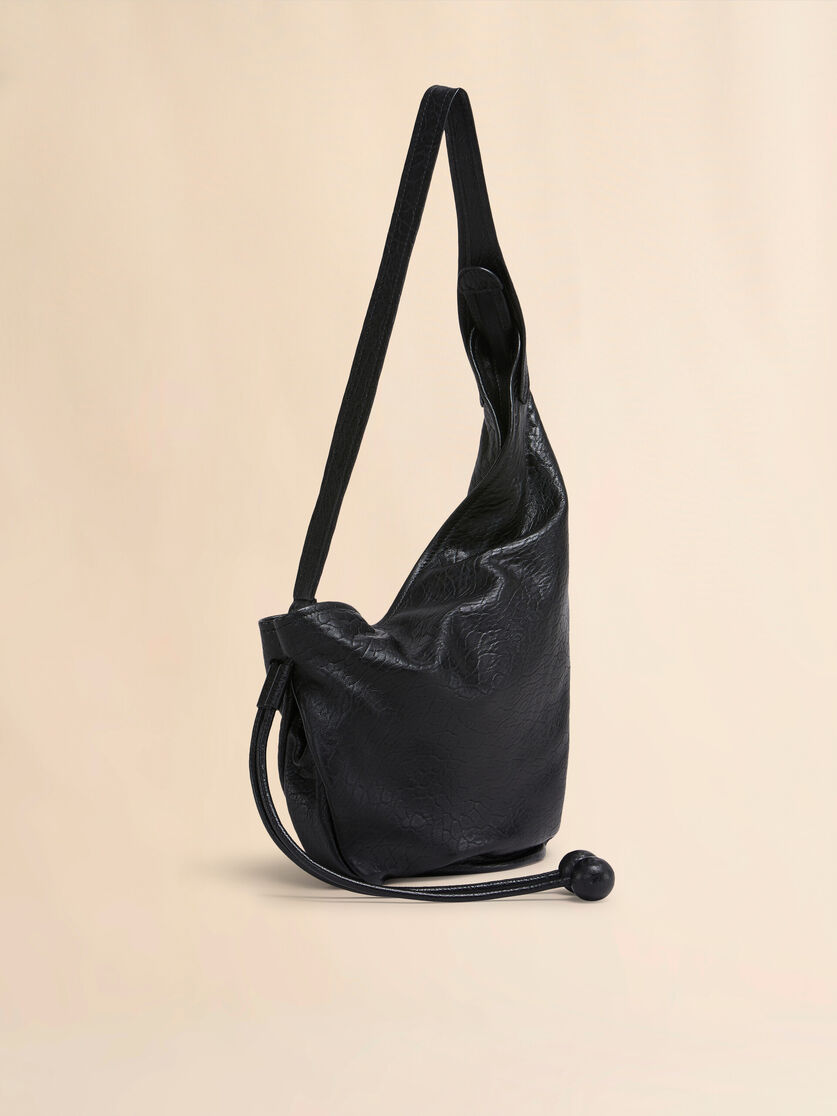 Small brown nappa Hobo bag - Shoulder Bags - Image 5