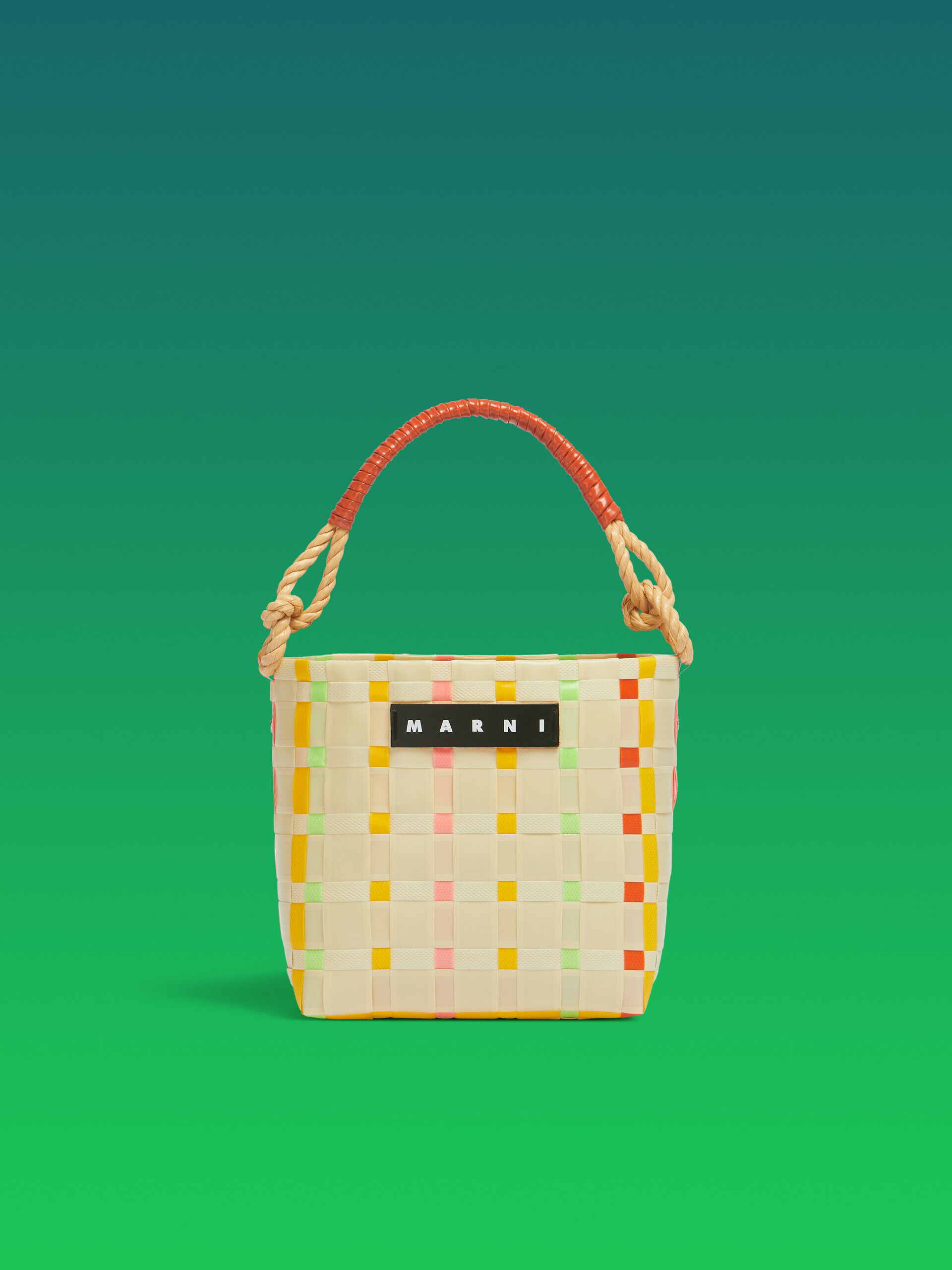 エクリュ(ソフトベージュ) MARNI MARKET Sunday Basket バッグ