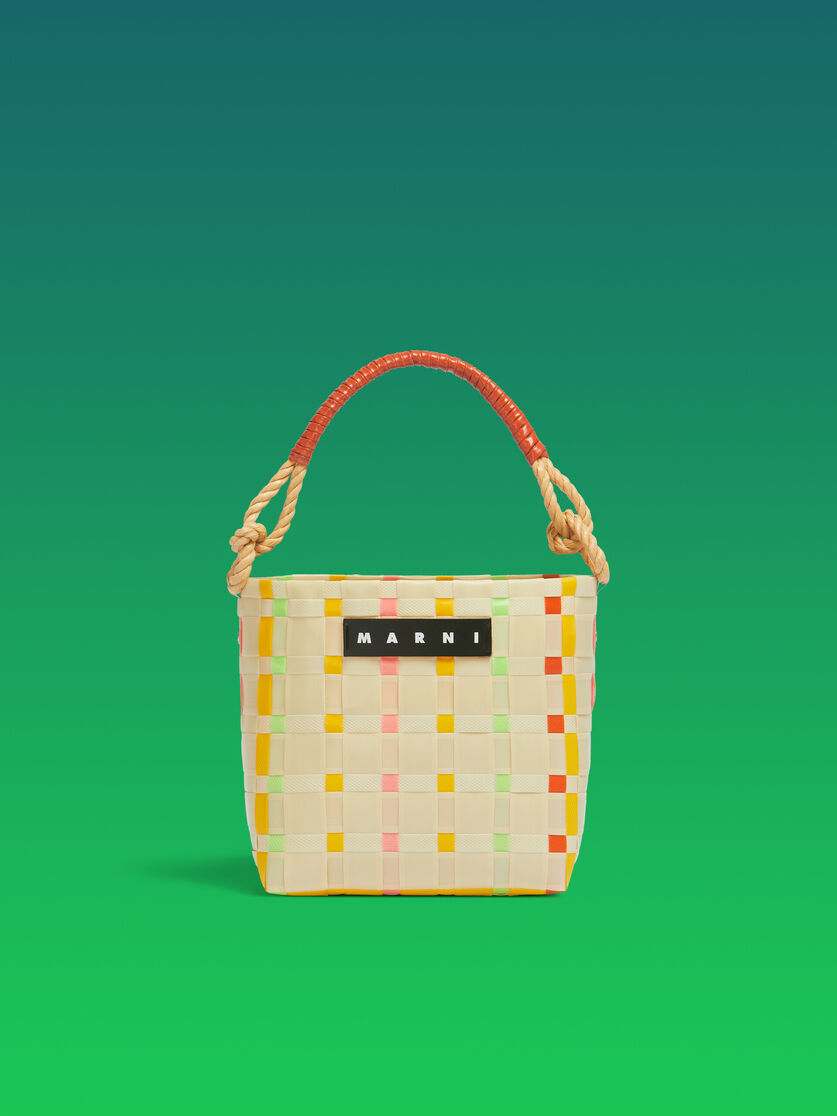 ウィステリア MARNI MARKET SUNDAY BASKET BAG - ショッピングバッグ - Image 1