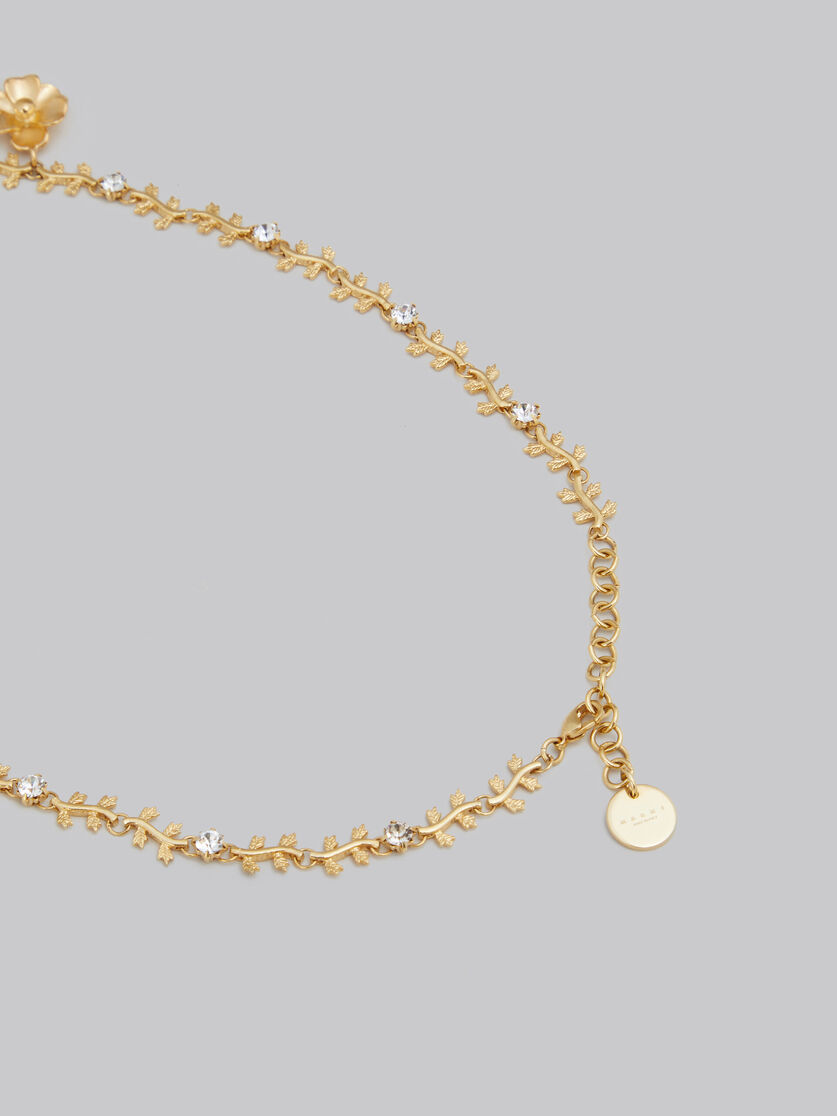 Enamelled flower charm necklace - Necklaces - Image 4