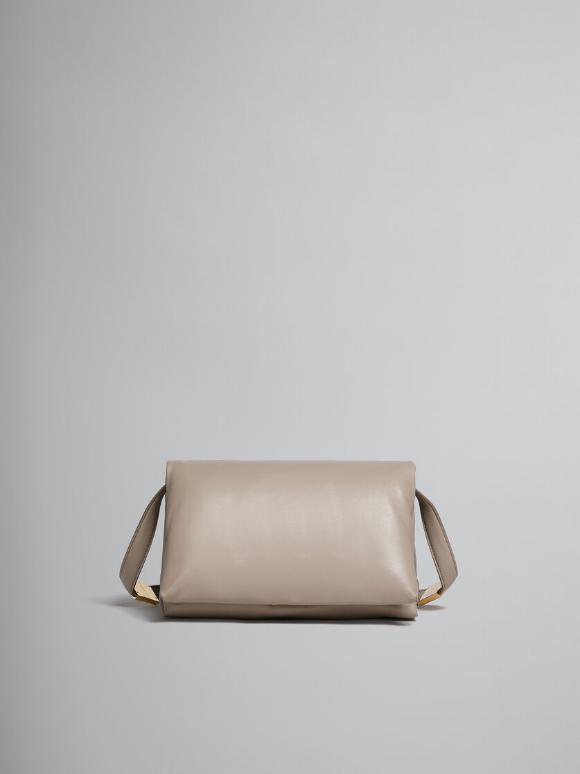 Black leather Prisma shoulder bag - Shoulder Bags - Image 1