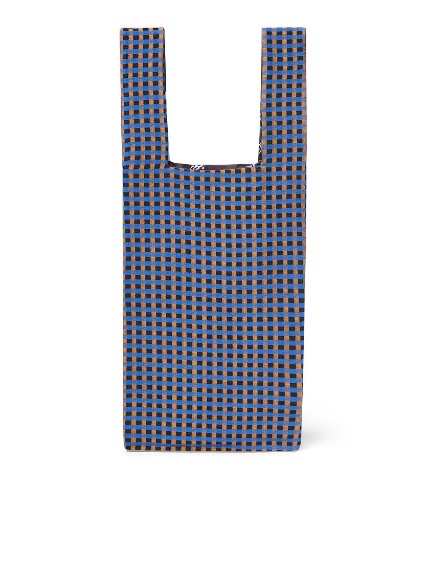 MARNI MARKET Shopper aus Viskose mit kontrastfarbenem Print - Shopper - Image 3