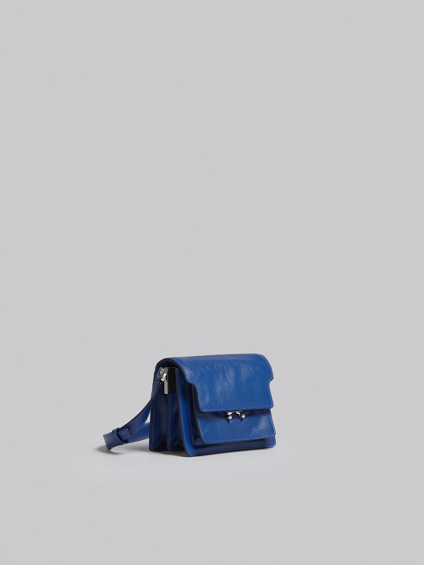Trunk Soft Mini Bag in black leather - Shoulder Bags - Image 6
