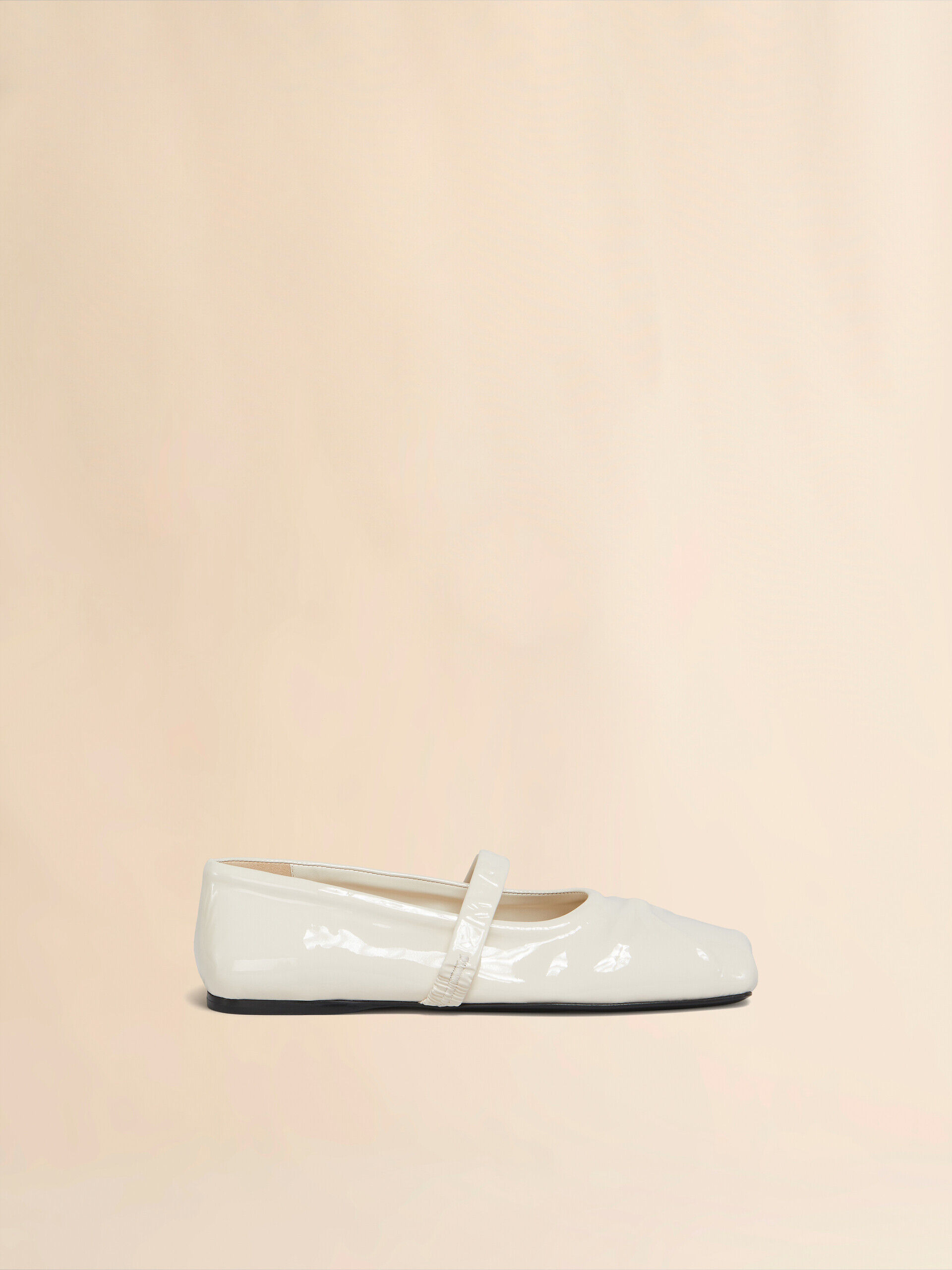 【MARNI】レザー PABLO メリージェーンスニーカー 関税送料込み ホワイト パテントレザー製メリージェーン | Marni