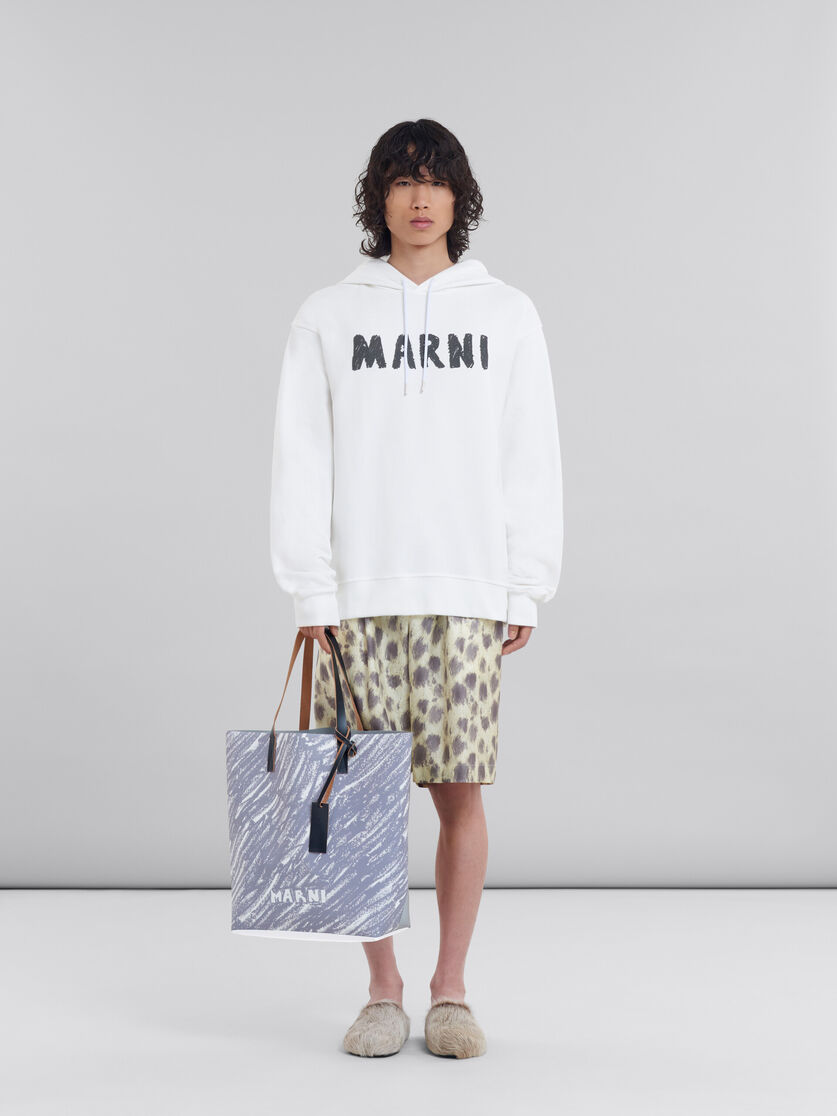 グレー Tribeca トートバッグ、Crayonプリント | Marni 