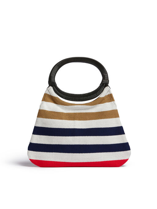 キャラメル MARNI MARKET BOAT BAG - ハンドバッグ