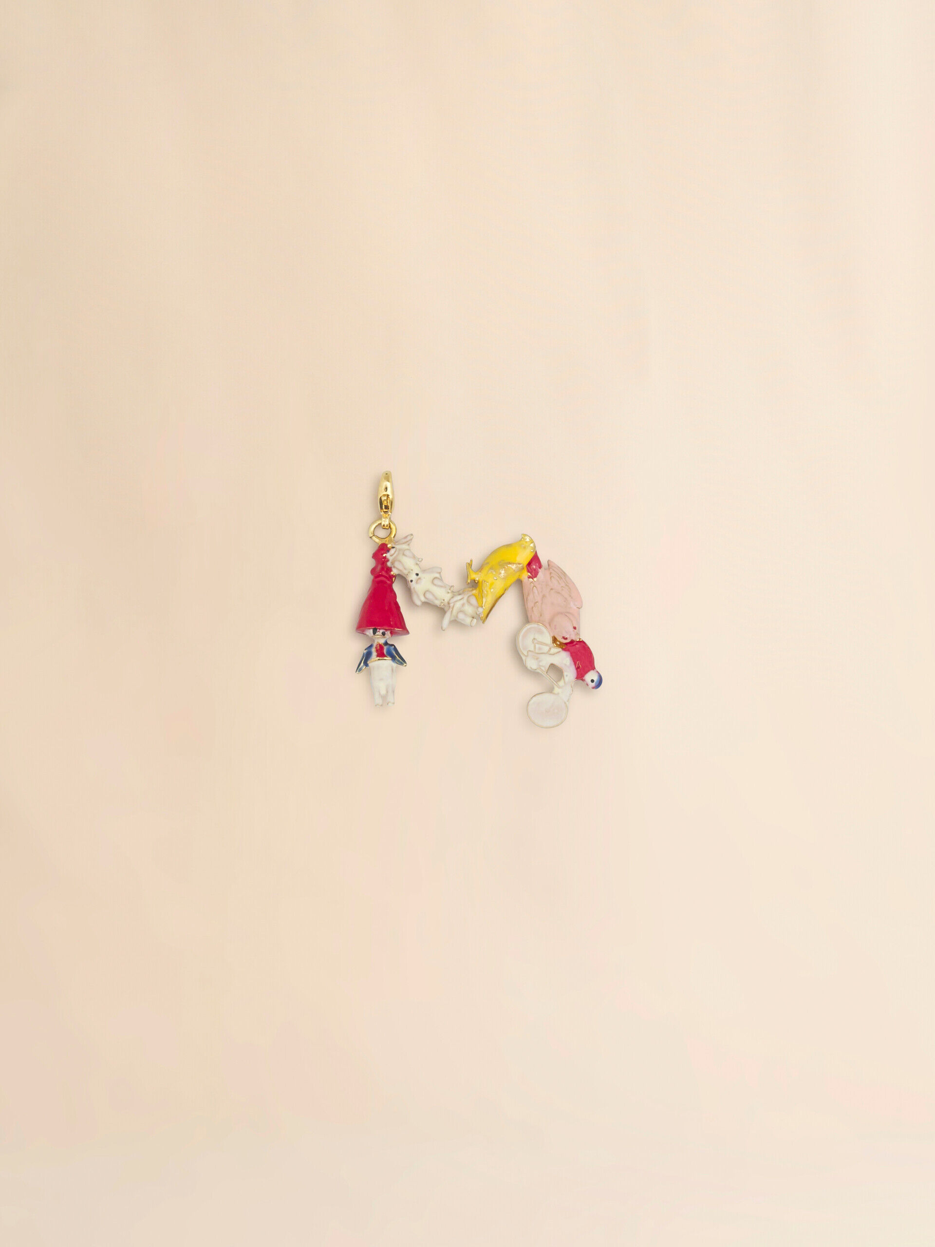 マリメッコ　Mロゴ　チャーム　新品　M-Logo Charm 24SS】marimekko マリメッコ/M-Logo Charm キーホルダー