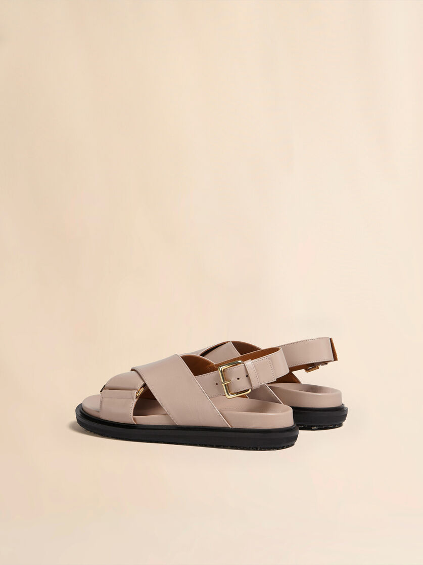 Brown leather Fussbett - Sandals - Image 3