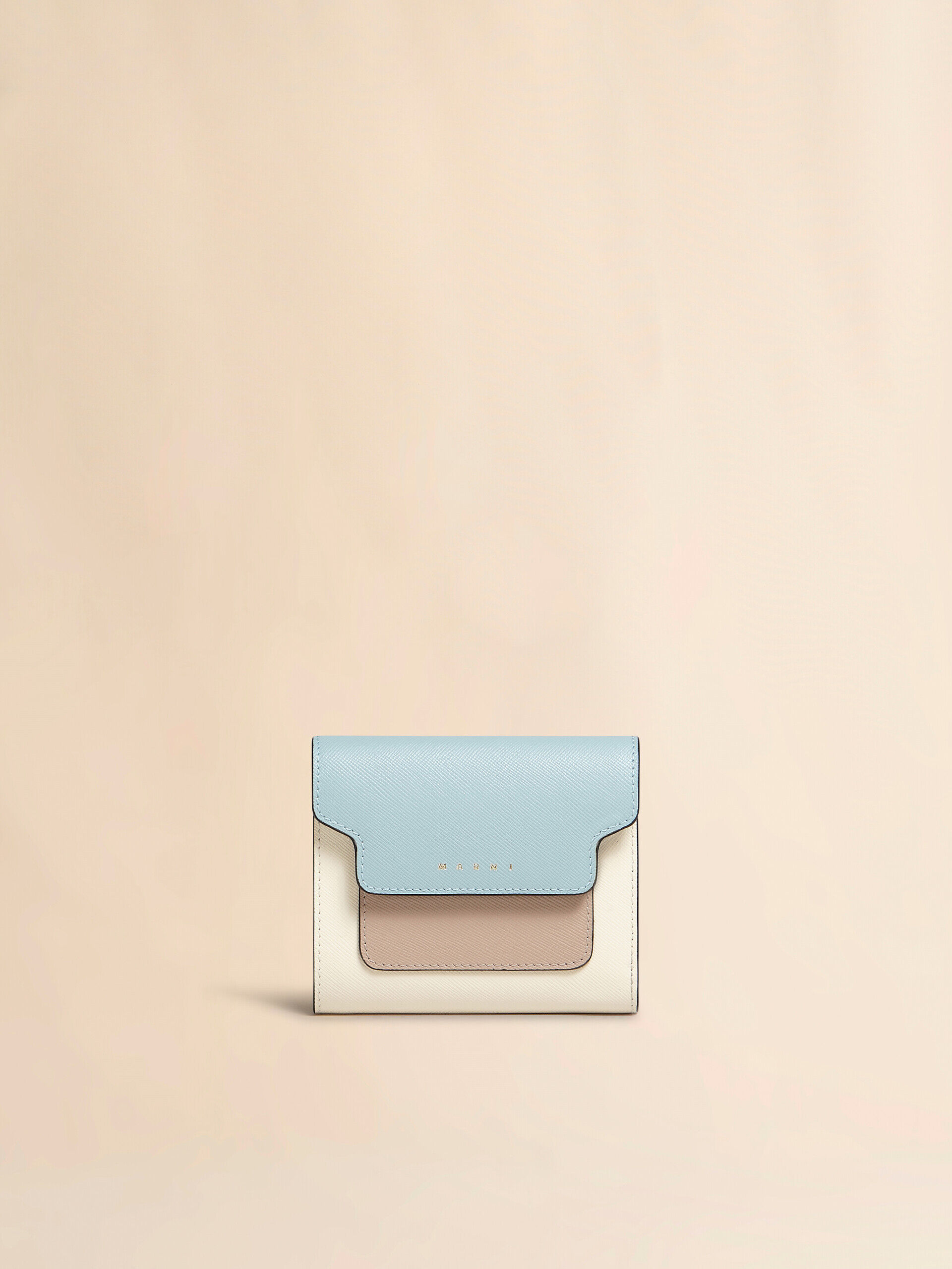 ■MARNI■ Saffiano Leather Card Holder Night Blue Dusty Oliv Marni Saffiano Leather Card Holder Night Blue Dusty Olive | eBay