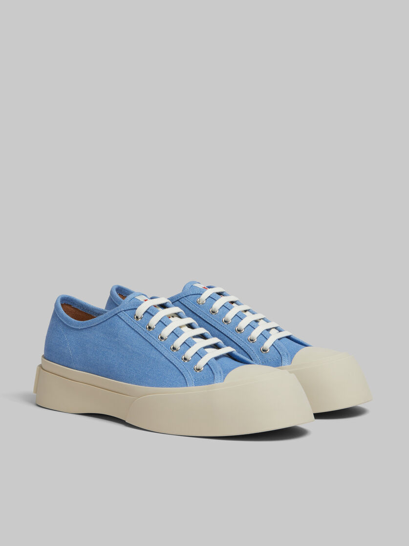Zapatilla con cordones Pablo de denim azul claro - Sneakers - Image 2