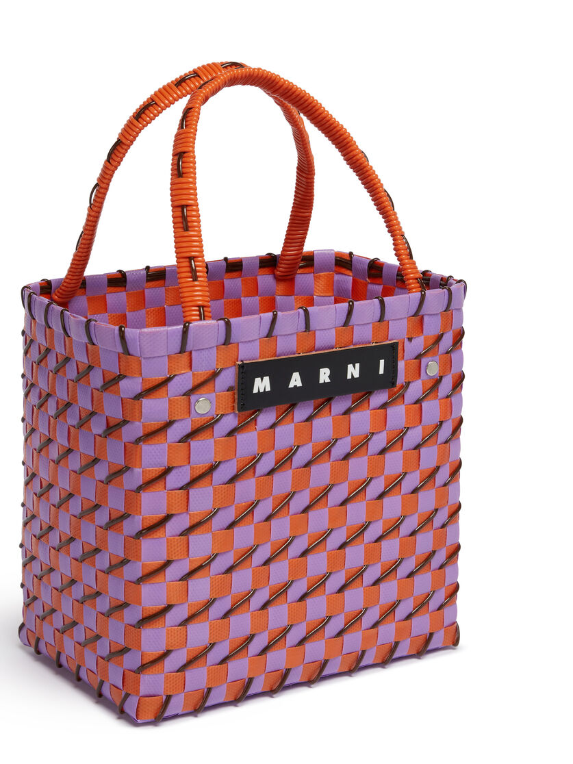 ブラウン MARNI MARKET Diagonal Cable ミニ バスケットバッグ - ショッピングバッグ - Image 4