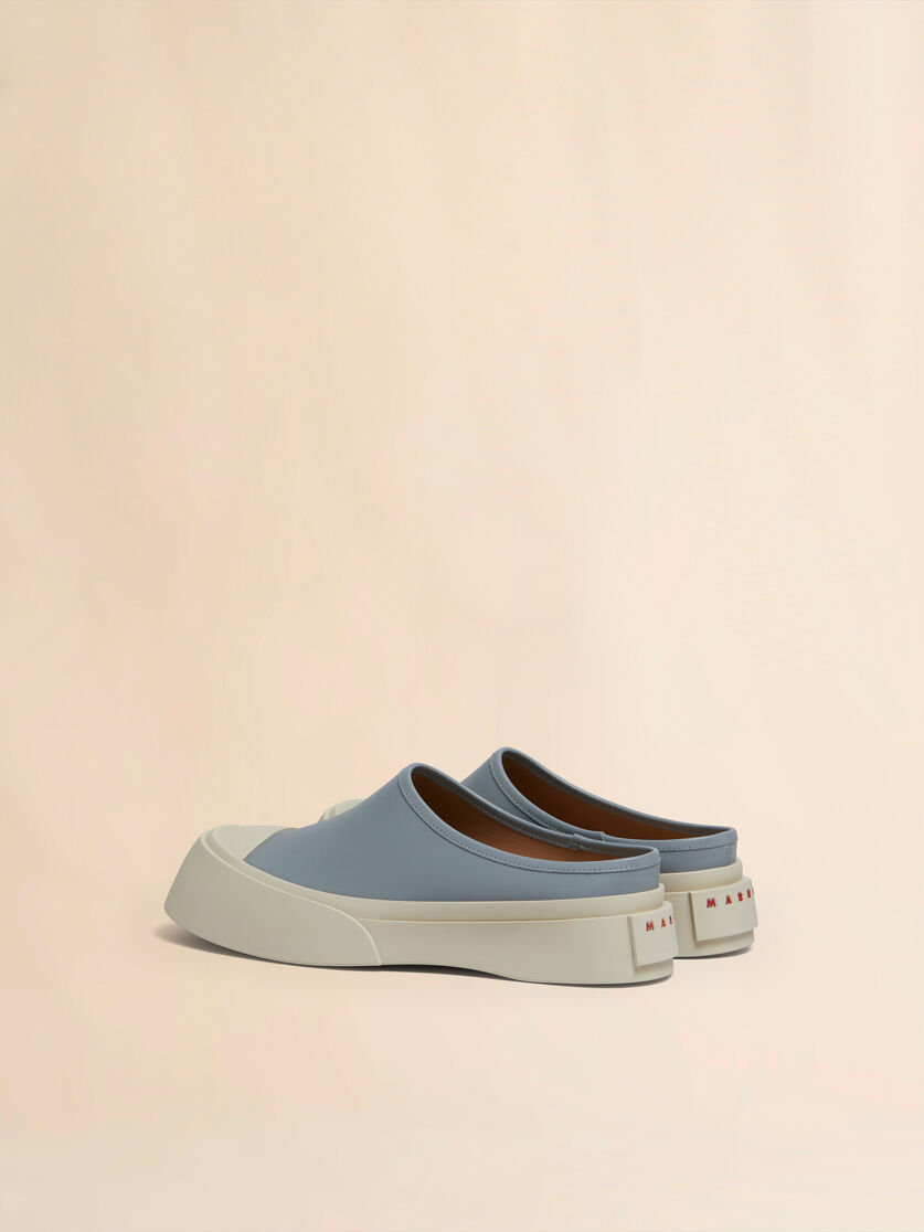 Grey leather Pablo sabot - Sneakers - Image 3