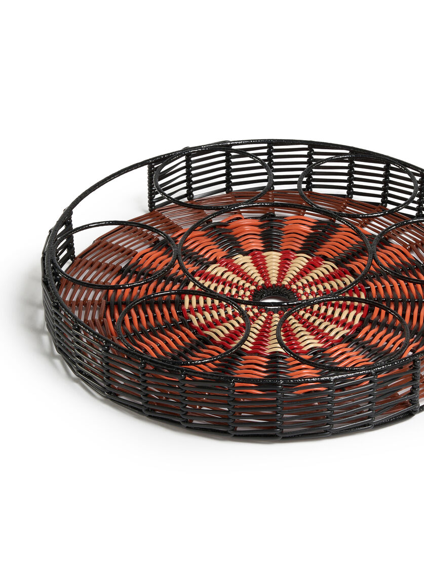 Red MARNI MARKET woven cable drinks tray - Accessories - Image 3