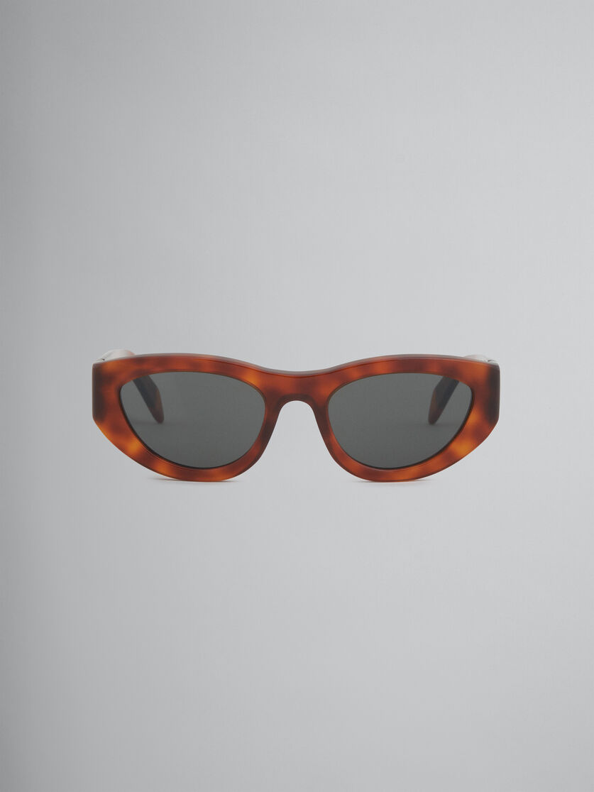 Black acetate RAINBOW MOUNTAINS sunglasses - Optical - Image 1