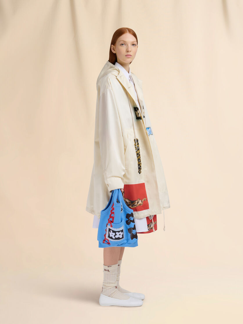 Blue sweatshirt bag - Shopping Bags - Image 2