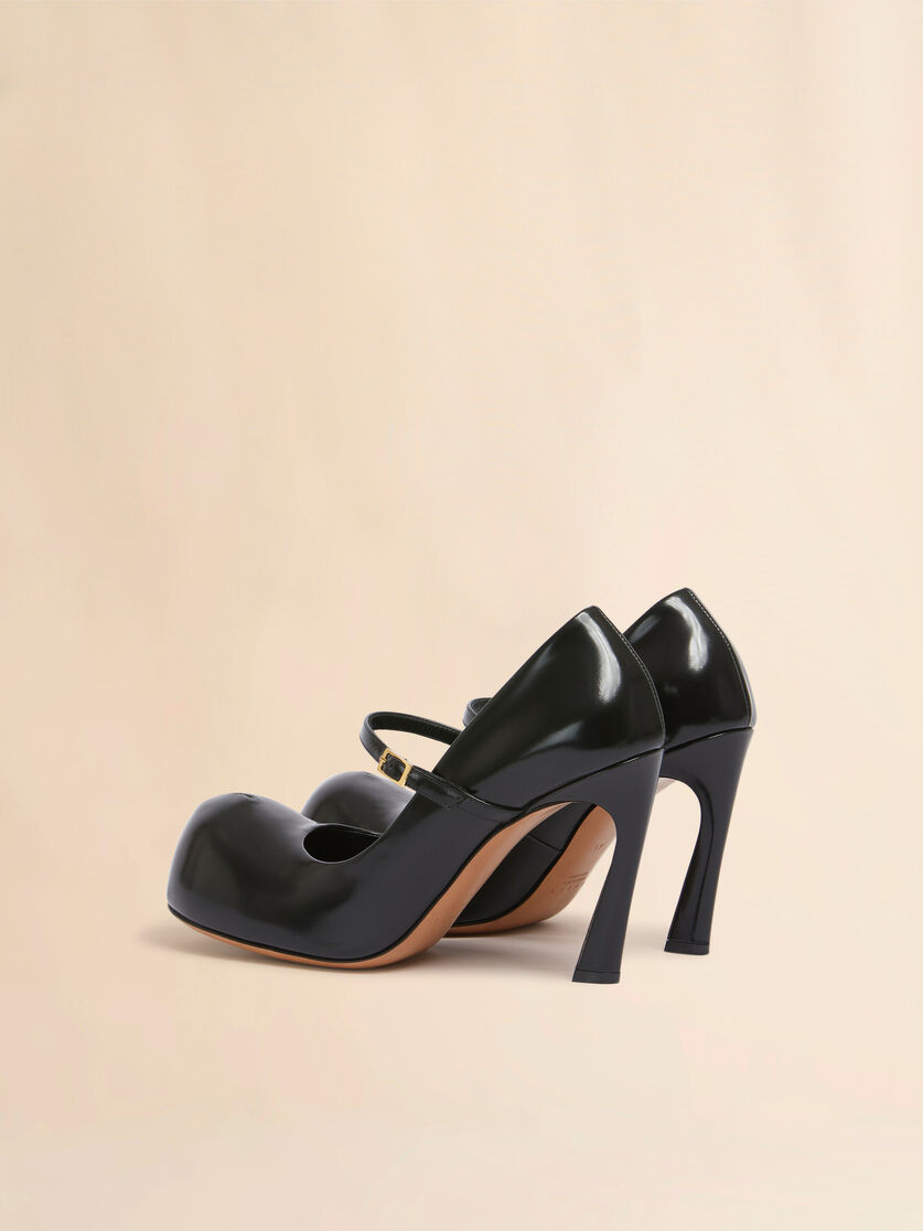 Mary Jane New Wave aus schwarzem Leder - Mokassins - Image 3