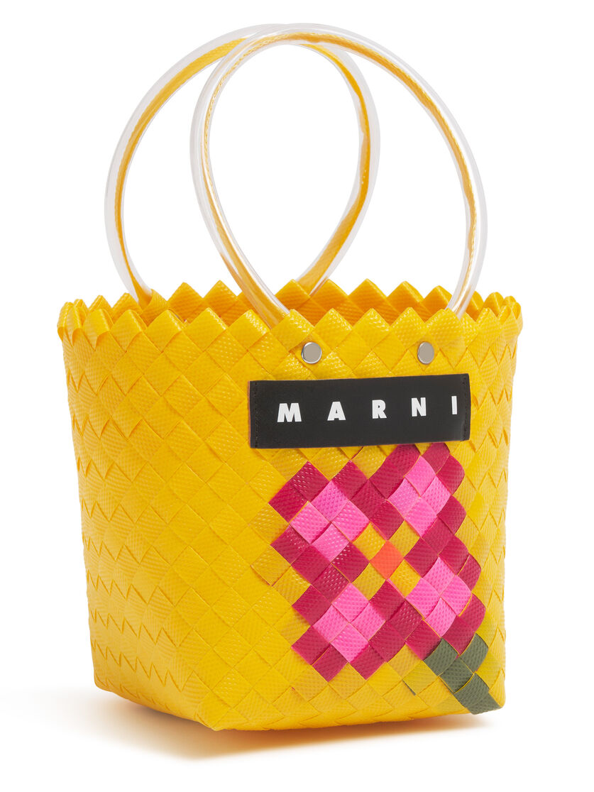 イリスブルー MARNI MARKET TAHA FLOWERS BAG - ショッピングバッグ - Image 4