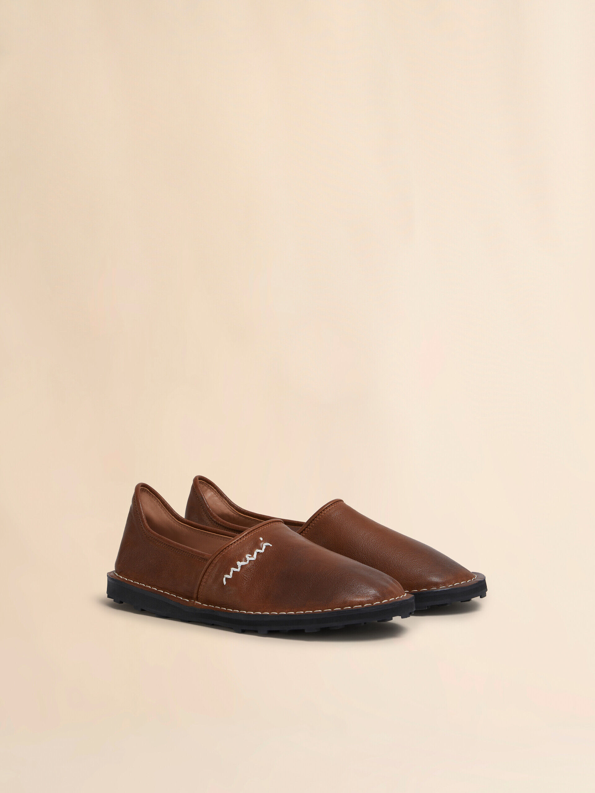 MARNI(マルニ) ワンピース サイズ42 M レディース - ブラウン