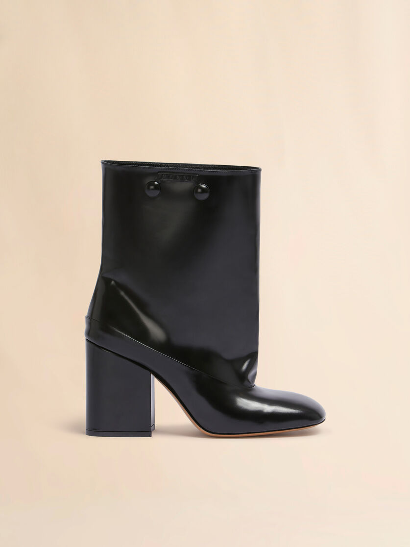 Black leather Trunkaroo ankle boot - Boots - Image 1