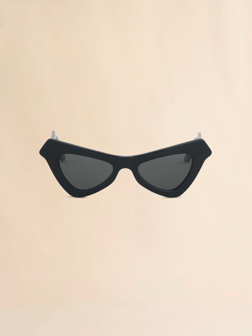 Black acetate FAIRY POOL sunglasses - Optical