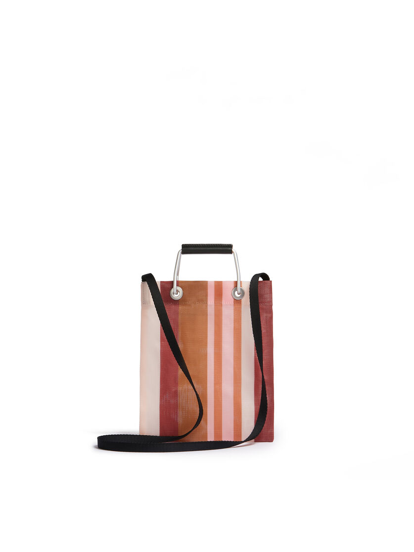 グリーンブルー(ターコイズ) MARNI MARKET STRIPE MINI SHOULDER BAG - ハンドバッグ - Image 3