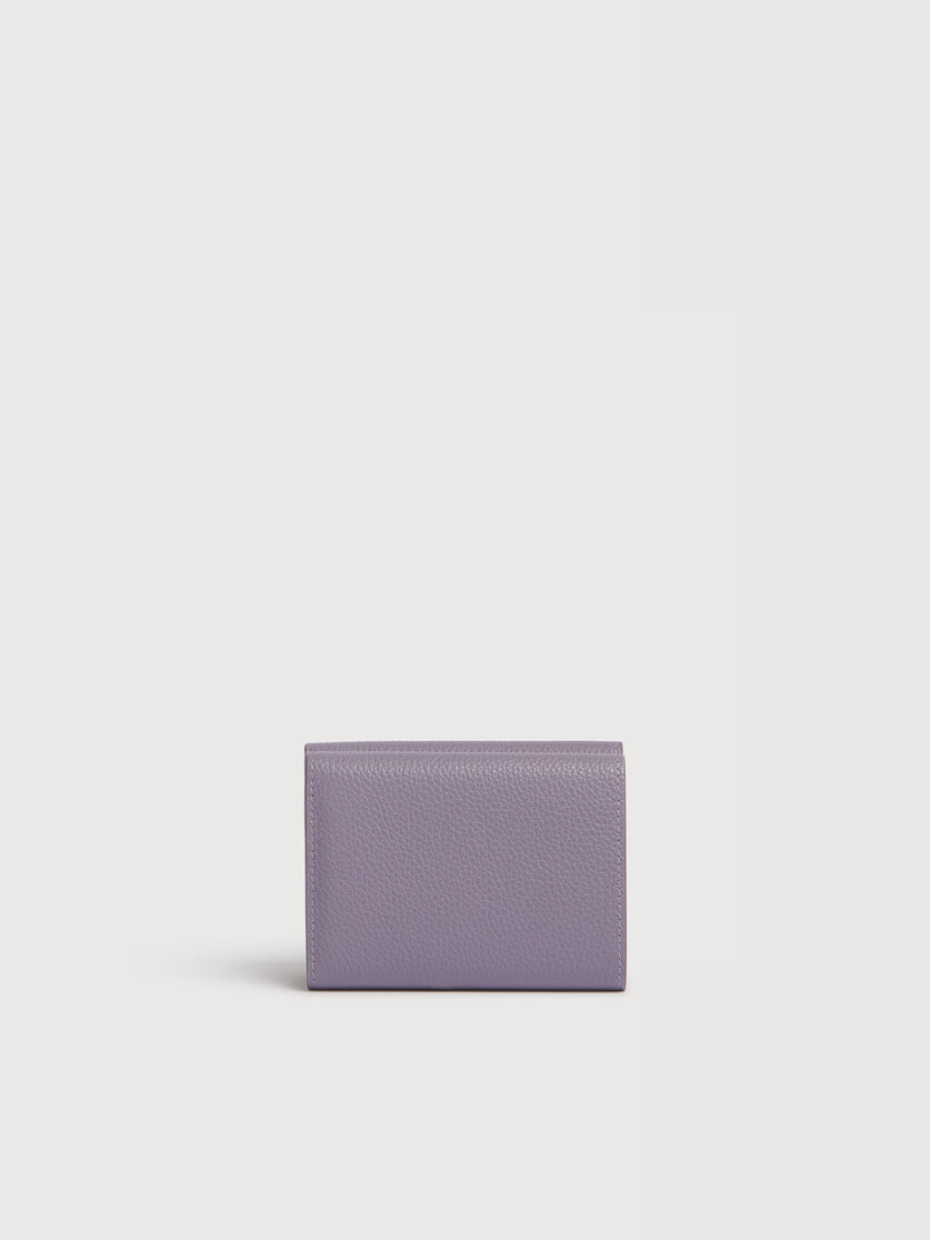 パープル レザー Marni Mending 三つ折りウォレット, Image 3