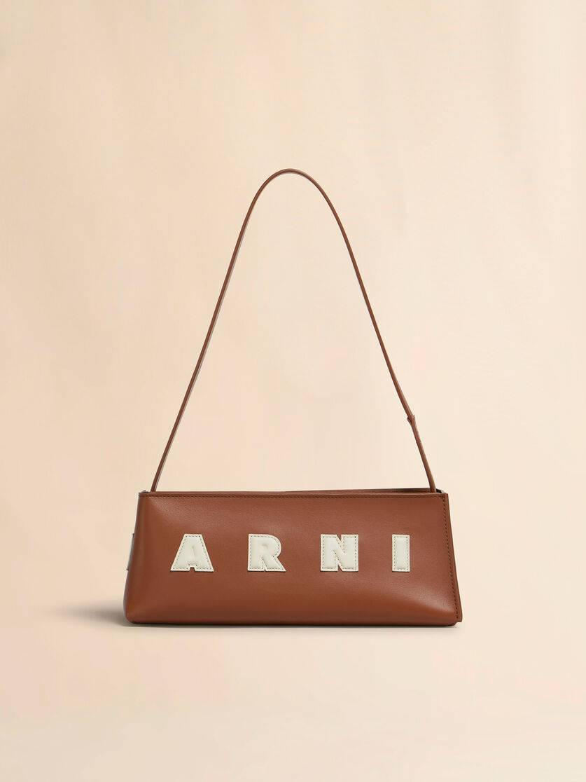 Cream leather Museo baguette bag - Shoulder Bags - Image 6