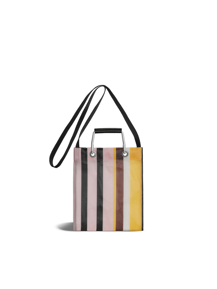 グリーンブルー(ターコイズ) MARNI MARKET STRIPE MINI SHOULDER BAG - ハンドバッグ - Image 2
