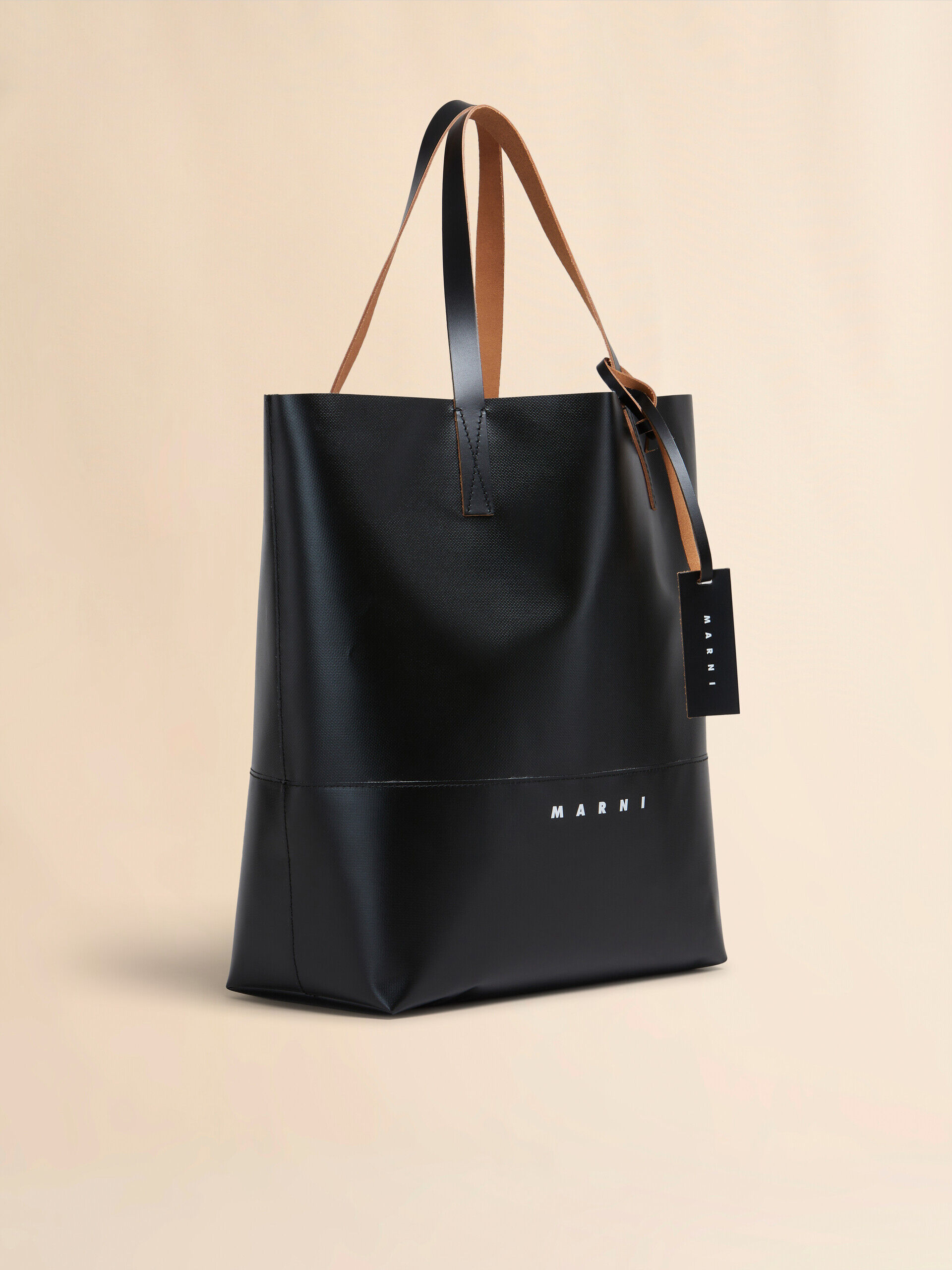 Black open shopper with Marni tag | Marni