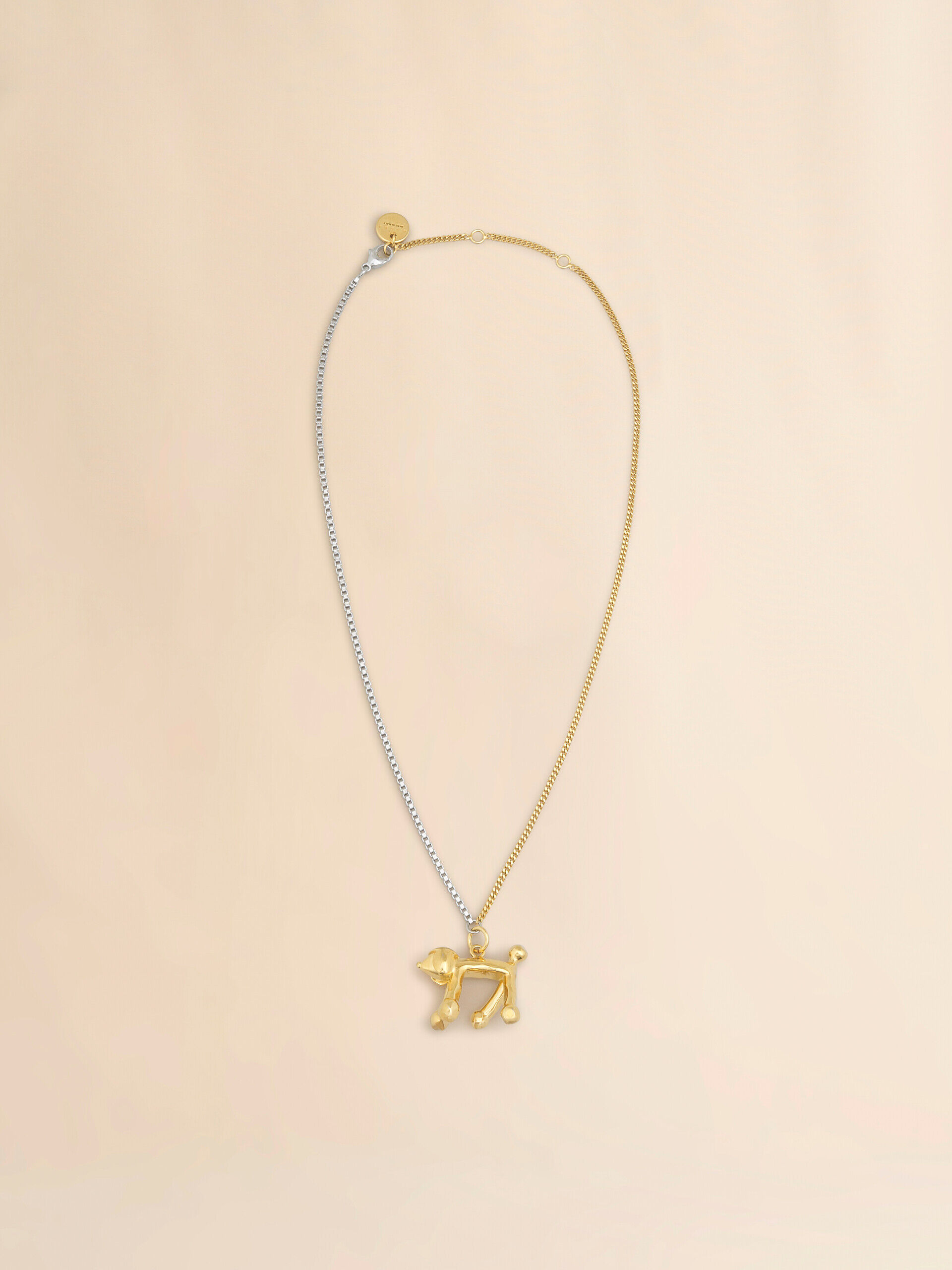 【関税&送料込】Marni Necklace Marni Peanut Charm Necklace - Gold | Garmentory