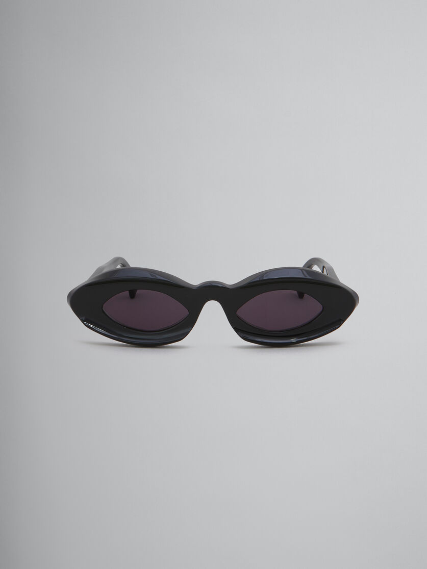 Black Dark Doodad Sunglasses - Optical - Image 1