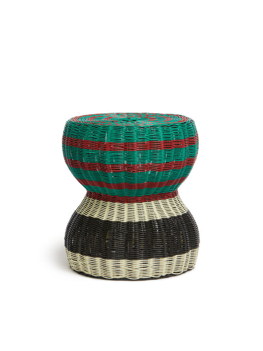グリーン MARNI MARKET ウーブンケーブルスツール, Image 2