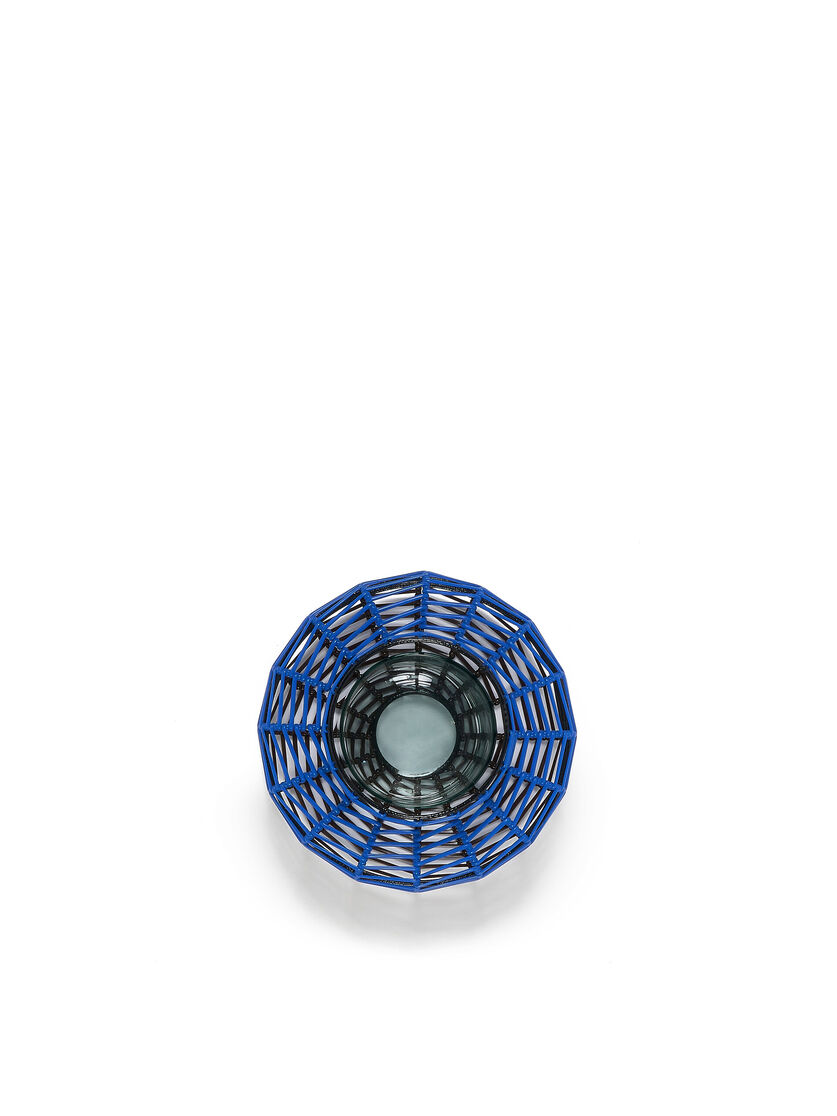 Florero MARNI MARKET de cable tejido azul claro - Muebles - Image 4