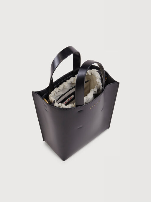 Museo Bag Mini de piel negra - Bolsos shopper
