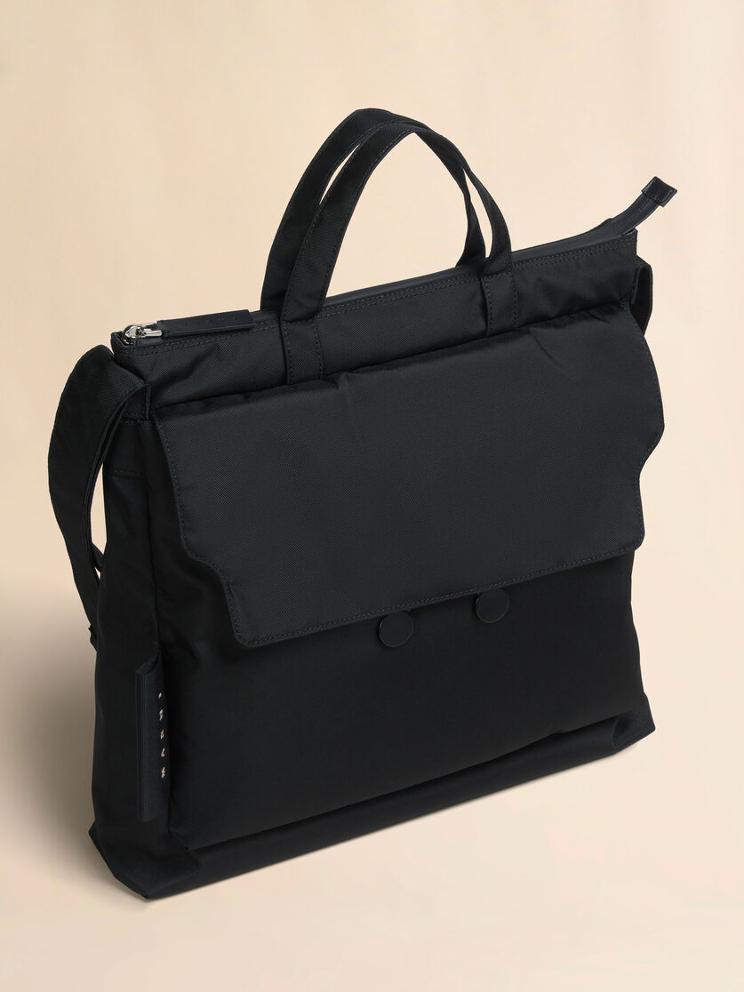 ブラック コーデュラ® Cityscape トートバッグ - ショッピングバッグ - Image 5