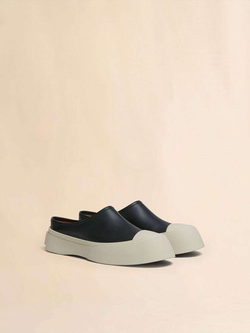Graue Pablo Sabots aus Leder - Sneakers - Image 2