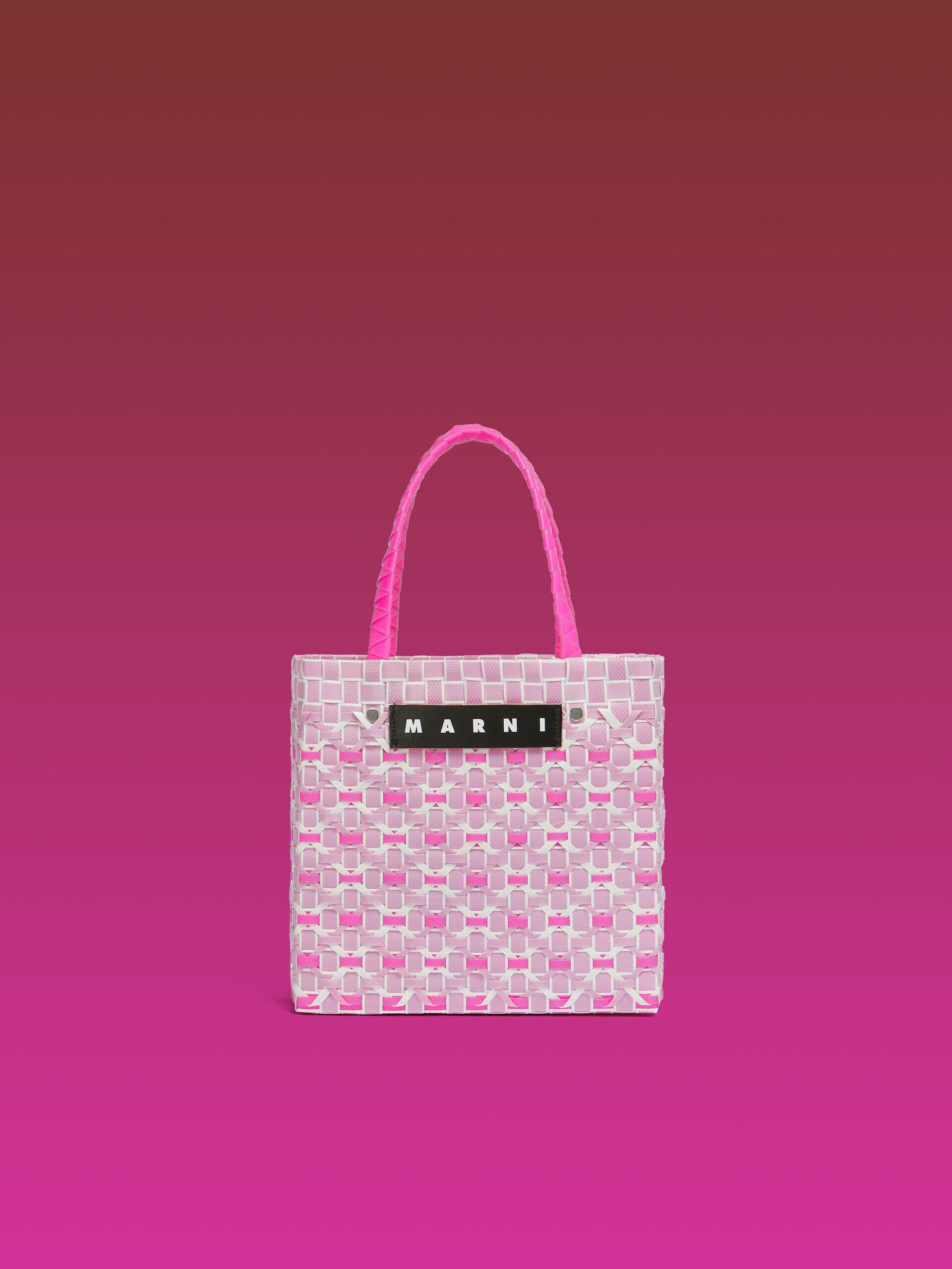 楽天市場】マルニ かごバッグ ピンク レディース MARNI