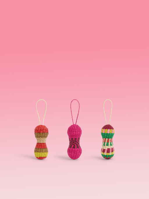 MARNI MARKET ウーブン ピーナッツ装飾 - ファッション小物