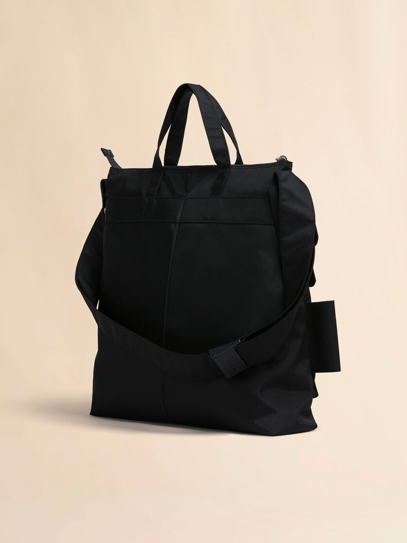 ブラック コーデュラ® Cityscape トートバッグ - ショッピングバッグ - Image 3