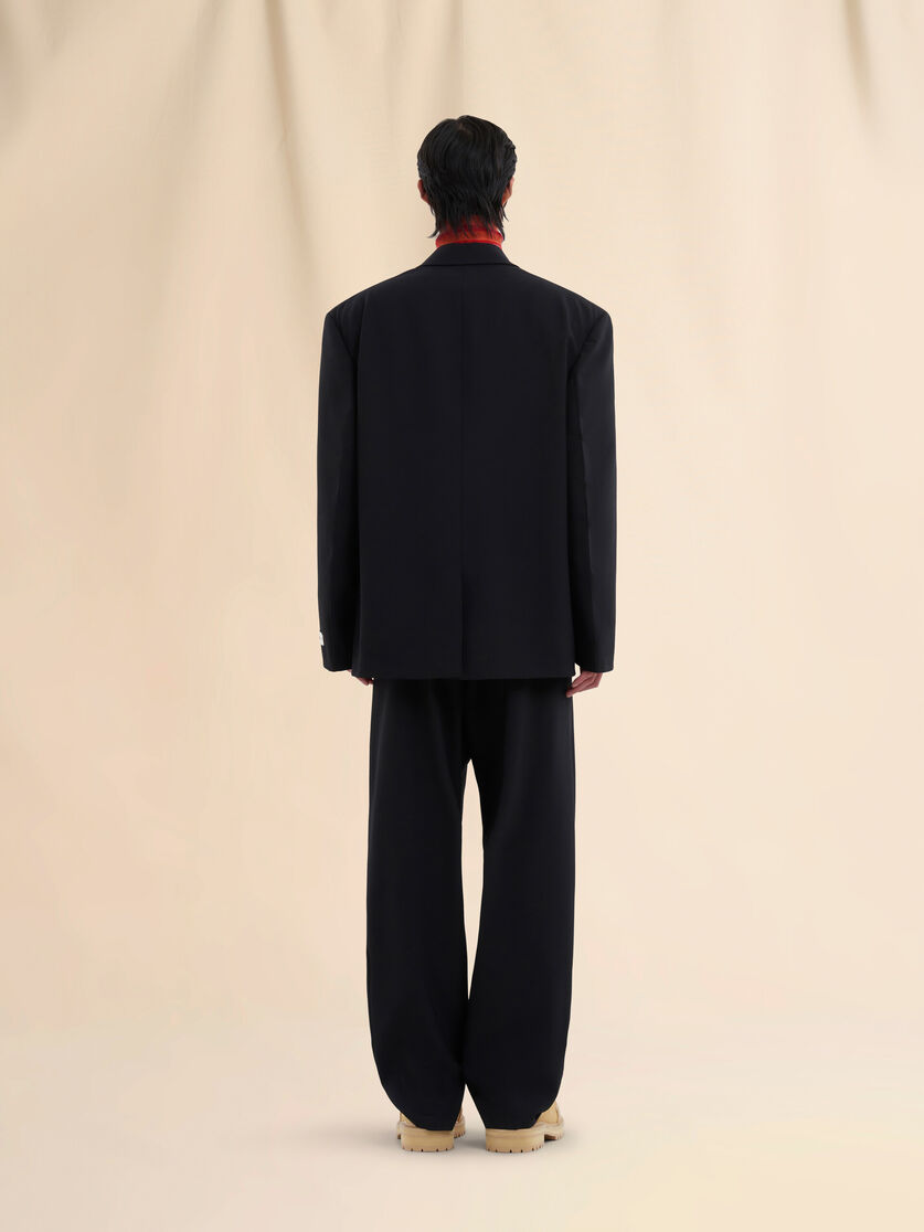 Black light wool blazer with Marni tag - Jackets - Image 3