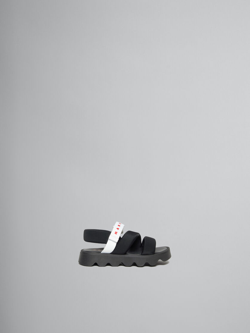Black Padded Sandal - kids - Image 1