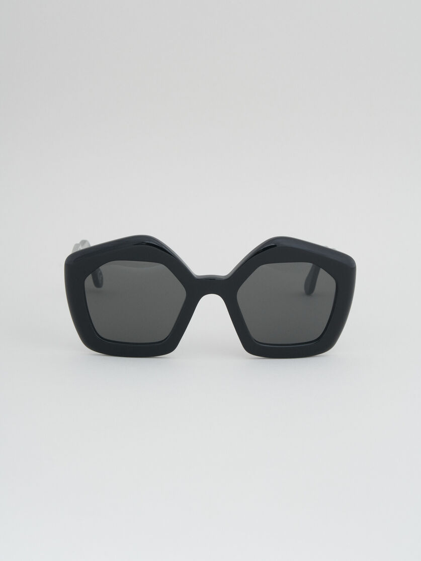 LAUGHING WATERS Sonnenbrille aus schwarzem Azetat - Optisch - Image 1